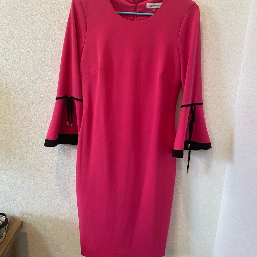 Calvin Klein pink with black touches, like new